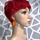 Colorblock Mod Oval Earrings