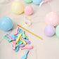 Pastel Rainbow Mini Balloon Cake Topper