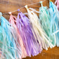 Pastel Rainbow Tassel Tail