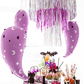 Pink Ghost Balloon – 14 x 24" Holographic Halloween Decor | Ellie’s Party Supply