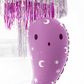Pink Ghost Balloon – 14 x 24" Holographic Halloween Decor | Ellie’s Party Supply