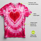 Pink Heart Premium Hand-Dyed Comfort Shirt