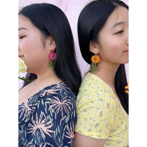 Poppy Bloom Earrings