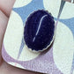 Purple Populuxe with Blue Goldstone