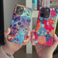 Bespattered Facade Neon Butterfly Abstract Art MagSafe Tough Case