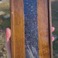 Glitterwhore Rainbow Darkness Small Rectangular Dark Acacia Wood Tray