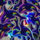 Bespattered Facade Orca Holographic Sticker