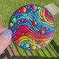 Bespattered Facade Taste the Rainbow Holographic Glitter Sticker