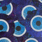 Bespattered Facade Evil Eye Protection Symbol Glitter Magnet