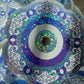 Bespattered Facade Evil Eye Scalloped Mandala Glitter Sticker