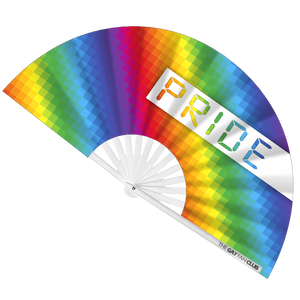 Pride Rainbow Fan