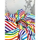 Pinwheel Rainbow Pride Scrunchie