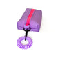Petite Frosted Jelly Boxy Pouch | lavender