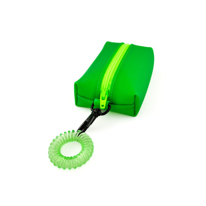 Petite Frosted Jelly Boxy Pouch | watermelon