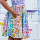 "Smarty Paints" Rainbow Art Supplies Super Twirler Dress with Pockets