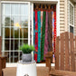Rainbow Oasis Drapes – Upcycled Boho Curtains