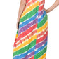 Rainbow Maxi Dress