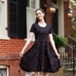 Rainbow Constellations Glow-in-the-Dark Twirl Dress with Pockets