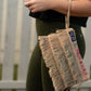 Recycled Fringe Clutch