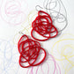 Scribbled Doodle Earrings