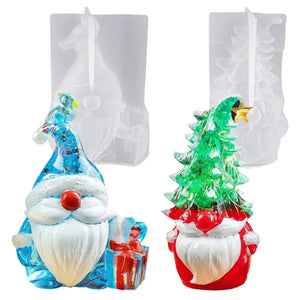 Let's Resin Silicone Mold - Christmas Gnomes