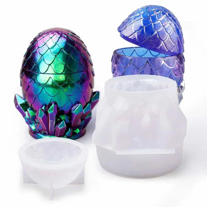 Let's Resin Silicone Mold - Dragon Egg