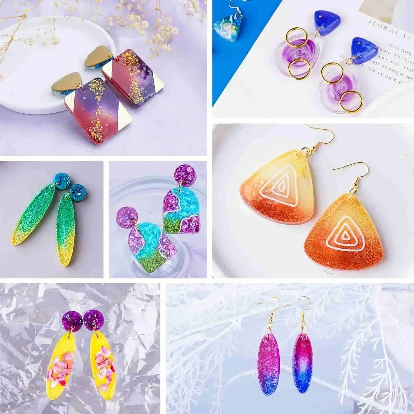 Let's Resin Silicone Mold - Earring