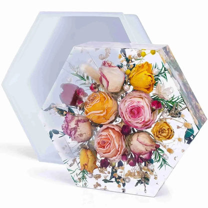 Let's Resin Silicone Mold - Hexagon