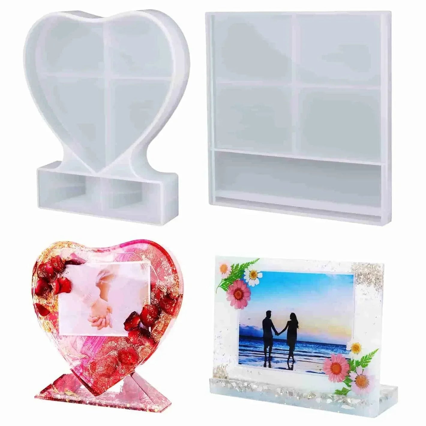 Let's Resin Silicone Mold - Photo Frame Set