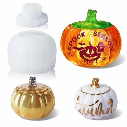 Let's Resin Silicone Mold - Pumpkin Jar