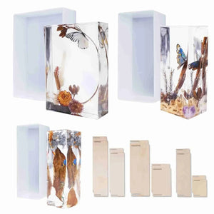 Let's Resin Silicone Mold - Rectangles