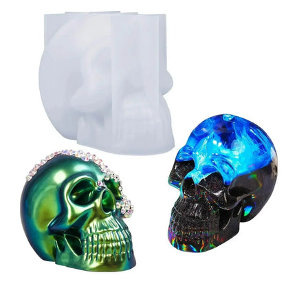 Let's Resin Silicone Mold - Skull Large
