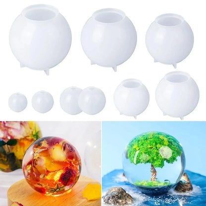 Let's Resin Silicone Mold - Sphere 3D