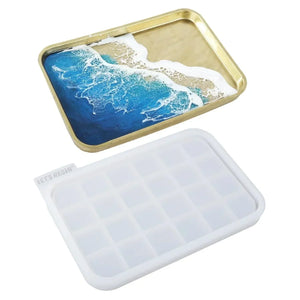 Let's Resin Silicone Mold - Tray with Edges