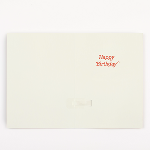 Endless Retro Birthday Card with Glitter