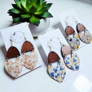 Dylan|Fringe Cork with Wood triangle