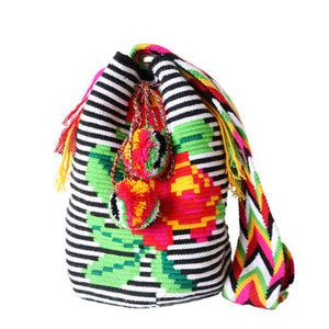 Flores Mochila Blanco