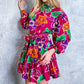ELEVATED ATTITUDE WOVEN MINI DRESS