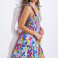 WITHOUT FAIL WOVEN MINI DRESS