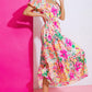IT STARTS NOW WOVEN MIDI DRESS