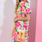 DIVINE INTUITION WOVEN MINI DRESS
