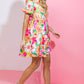 DIVINE INTUITION WOVEN MINI DRESS