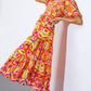 IT'S YOUR PLACE WOVEN MIDI DRESS