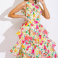 DEL REY HIGH RISE WOVEN MAXI DRESS