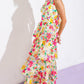 DEL REY HIGH RISE WOVEN MAXI DRESS