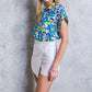 CRUISING THROUGH WOVEN TOP