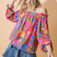 JUST WHAT I NEEDED WOVEN TOP