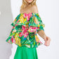 I'LL BE LOVING YOU WOVEN TOP