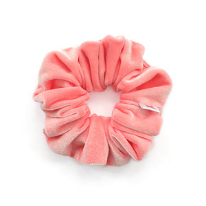 Luxe Velvet Scrunchie | peach