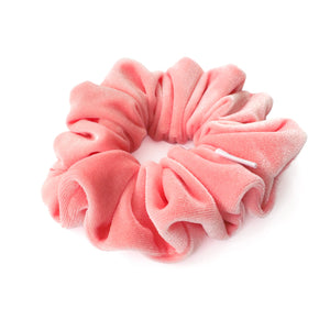 Luxe Velvet Scrunchie | peach